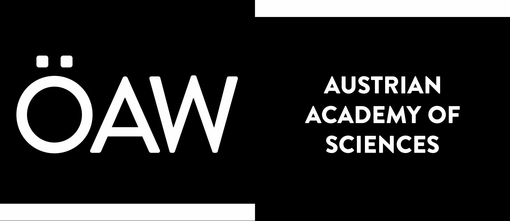 Austrian Academy of Sciences logo white